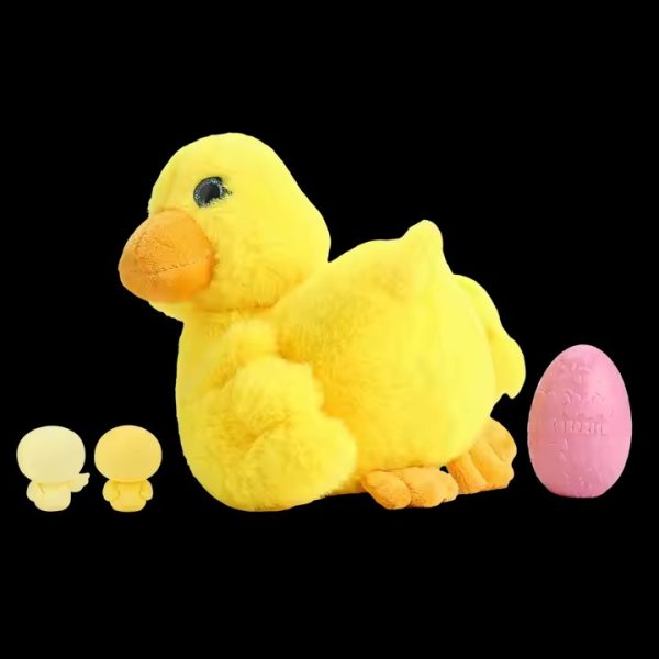 Duck Plush Ducklings With Eggs Toy - Image 4