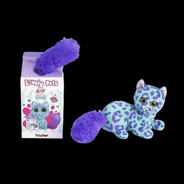 Lovely Pets Cat in the Milk Soft Plush Animals Toy