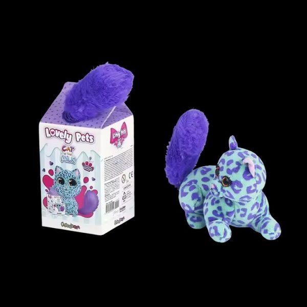 Lovely Pets Cat in the Milk Soft Plush Animals Toy - Image 5