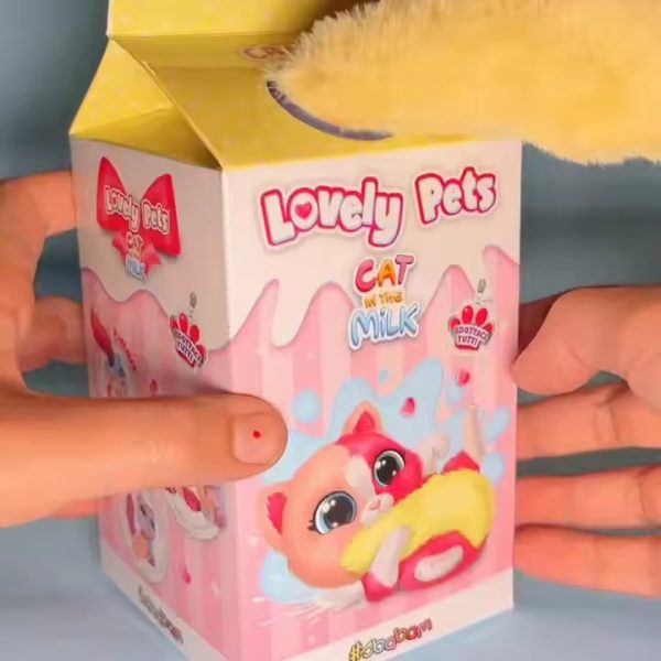 Lovely Pets Cat in the Milk Soft Plush Animals Toy - Image 6