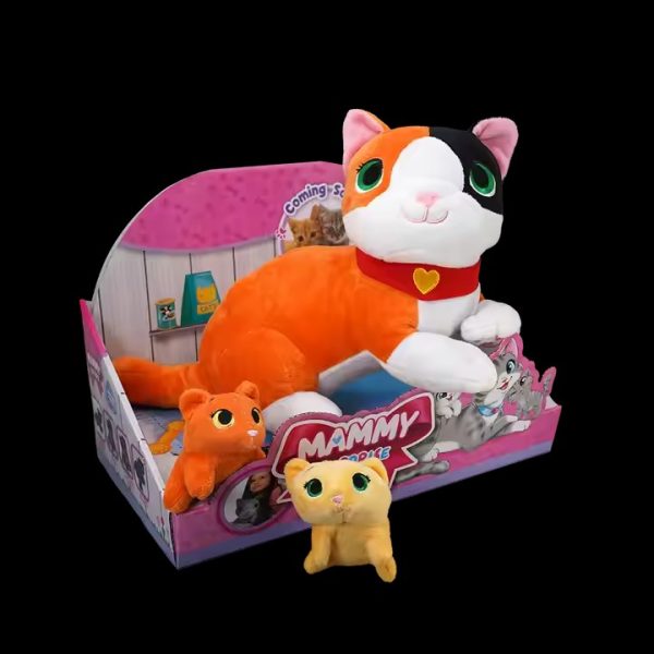 Mammy Surprise Dog And Cat Soft Plush Animals Toy