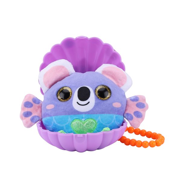 Plush Pets in mermaid shell